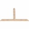 Ekena Millwork Portland Smooth Timber Gable Bracket, Douglas Fir, 72"W x 48"H x 1 1/2"D x 5 1/2"F, 16/12 Pitch GBW072X48X0206POR00SDF - alternate 4